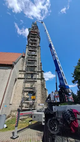 Remont wieży kościelnej: 6