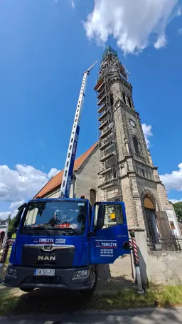 Remont wieży kościelnej: 7